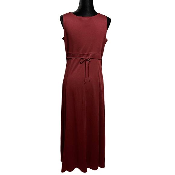 Cold water Creek 2 piece dress wine color medium - Picture 3 of 4
